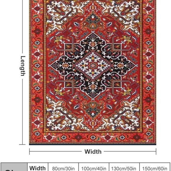 Bohemian home art blanket 50”x40” - Picture 6 of 7